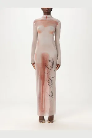 Jean Paul Gaultier Abito in jersey stampato