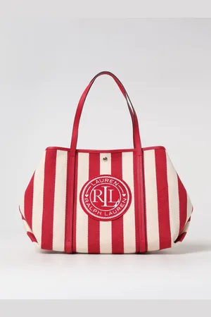 Ralph Lauren Borsa in canvas di cotone a righe