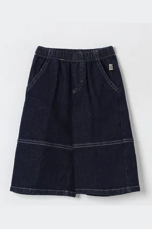 Il gufo Jeans largo in denim