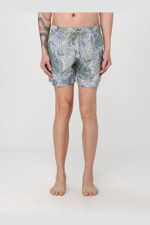 Etro Pantaloncino in nylon con stampa Paisley