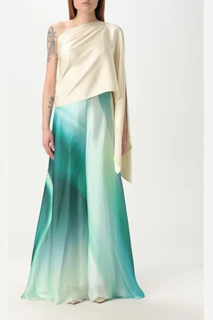 HH COUTURE Top monospalla in raso