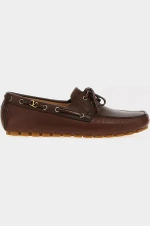 VALENTINO GARAVANI Mocassino in pelle a grana naturale