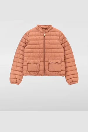 Moncler Piumino con logo in nylon imbottito