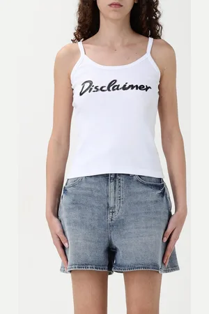 DISCLAIMER Canotta in cotone stretch