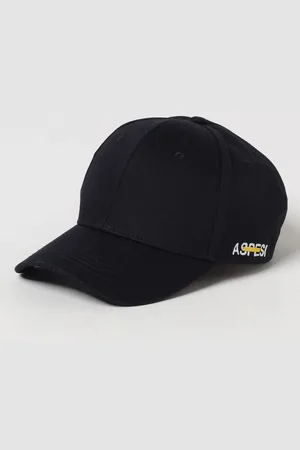 Aspesi Cappello in cotone con logo ricamato
