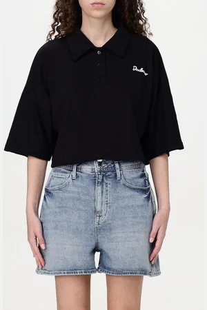 DISCLAIMER Polo crop in cotone