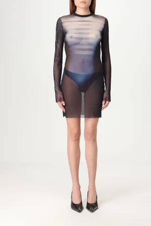 Jean Paul Gaultier Abito in nylon stretch