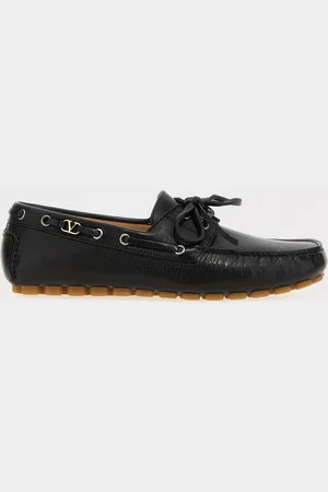 VALENTINO GARAVANI Mocassino in pelle a grana naturale