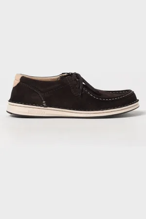 Birkenstock Derby Pasadena in camoscio