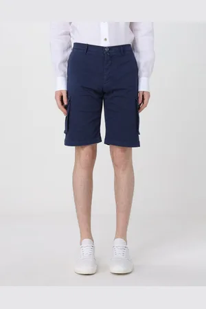 Kiton Pantaloncino cargo in cotone stretch