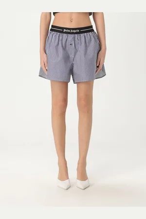 Palm Angels Pantaloncino in cotone a righe