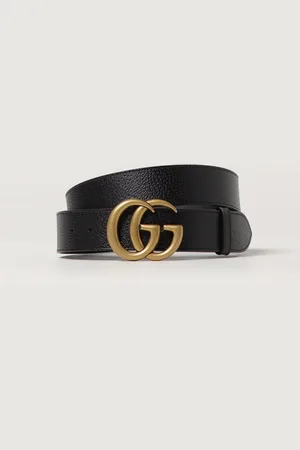 Gucci Cintura Marmont reversibile in pelle a grana