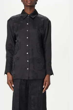 Kenzo Camicia in misto seta floreale