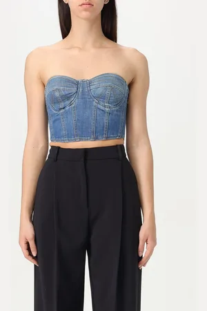 Elisabetta Franchi Top bustier in stretch