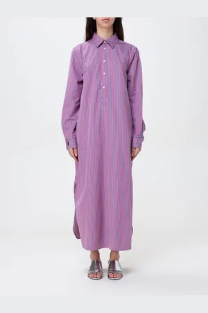 Ralph Lauren Abito chemisier in cotone a righe