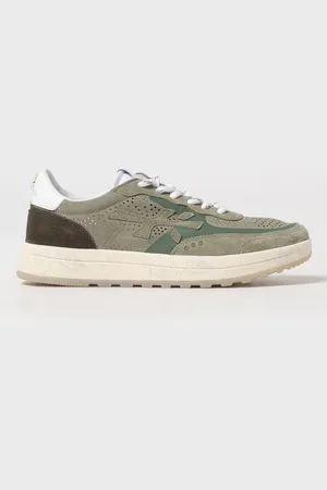 Premiata Sneakers Nous in camoscio traforato