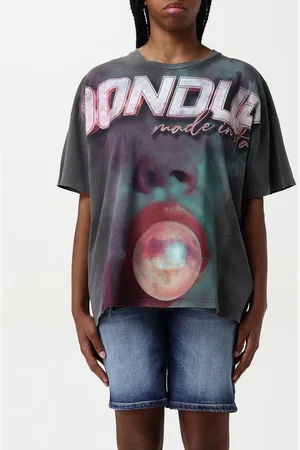 Dondup T-shirt in cotone stampata