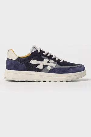 Premiata Sneakers Nous in camoscio e mesh