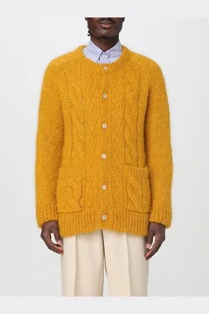 VALENTINO GARAVANI Cardigan in mohair con trama intrecciata