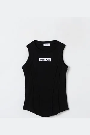 Pinko Canotta in cotone con logo