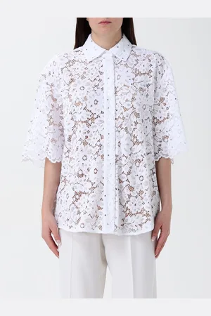 Michael Kors Camicia in pizzo con strass