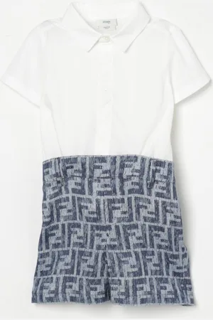 Fendi Tuta in cotone FF