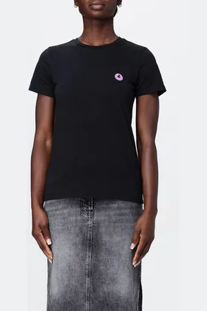save the duck T-shirt in cotone con logo