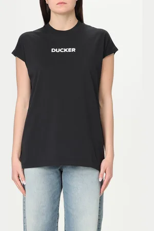 save the duck T-shirt in cotone con logo