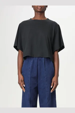 FORTE FORTE T-shirt crop in cotone