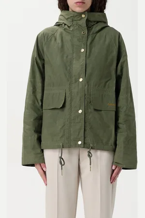 Barbour Parka in cotone stretch