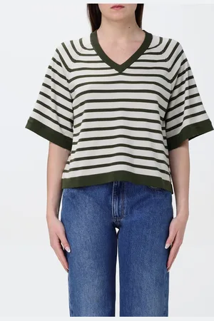 K-Way Maglia in cotone a righe