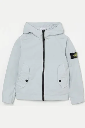 Stone Island Giacca con cappuccio in cotone