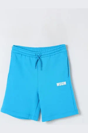 Msgm Shorts sportivi in cotone con logo