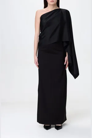 HH COUTURE Top monospalla in raso