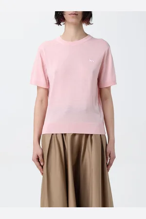 Maison Kitsuné Maglia in lana con mini logo