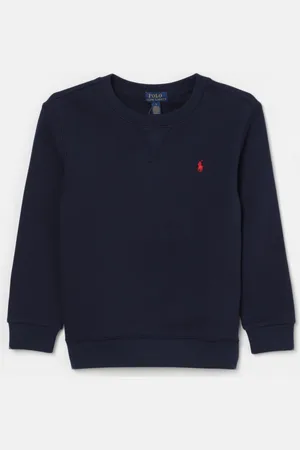 Ralph Lauren Felpa a girocollo con mini logo