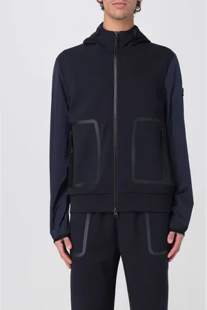 Peuterey Felpa con cappuccio e zip in tessuto tecnico