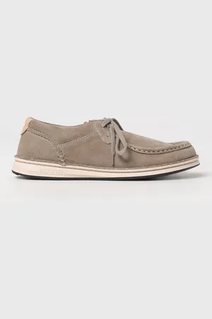 Birkenstock Derby Pasadena in camoscio