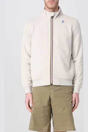 K-Way Felpa in cotone con mini logo