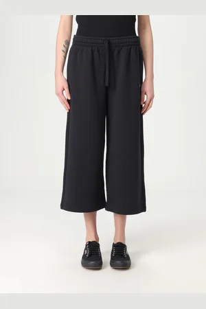 Maison Kitsuné Pantalone cropped Maison Kitsunè in cotone stretch