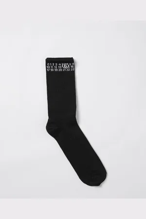 Maison Margiela Calze in cotone con logo