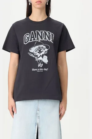 Ganni T-shirt in cotone organico