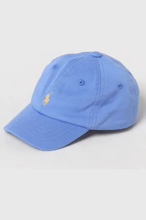 Ralph Lauren Cappello in cotone con logo ricamato