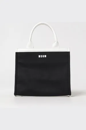Msgm Borsa tote a mano con logo