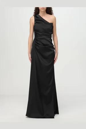 HH COUTURE Abito monospalla in crêpe