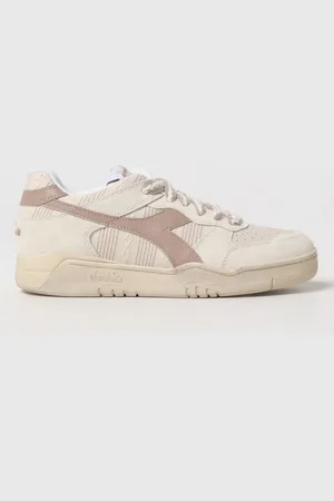 Diadora Sneakers B.560 Retro Tennis in camoscio e canvas jacquard
