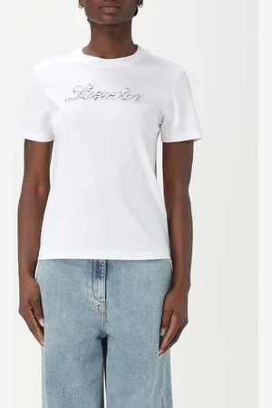 Lanvin T-shirt in cotone con applicazioni
