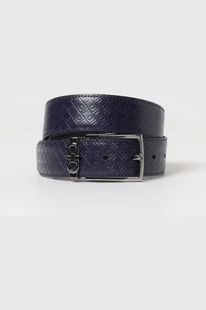 Salvatore Ferragamo Cintura Gancini reversibile in pelle