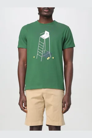 Lacoste T-shirt in cotone stampata