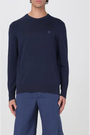 Timberland Maglia a girocollo con logo in cotone